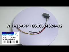 6745-81-9240 6745-81-9210 KOMATSU SAA6D114E-3 3968886 INJEKTORKAbel für PC300-8 PC300-8MO WA430