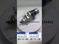 KBZE 600-863-4110 KOMATSU SAA6D102E MOTOR 600-863-4210 ANLASSER-MOTOR ASSY 24V 10T 4.5KW
