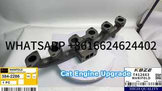 KBZE 384-2286 T412663 3778M282 AUSPUFFKRÜMMER FÜR 320D2 323D2 924K 930K 535D 545D ERSETZEN CAT C6.6