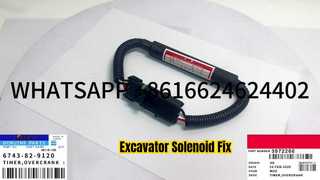 KBZE 6743-82-9120 2868039 FLAMEOUT SOLENOID TIME OVERCRANK 3972266 37B0099 FÜR SY215 XE215 LG922E JS