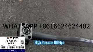 KBZE-Eimerzylinder-Rückölleitung 10D0985 für LiuGong CLG922E Bagger – Hochdruckbeständig