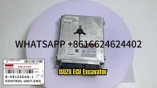 8-98126068-1 ISUZU 6HK1 8-98126068-2 ECU-STEUEREINHEIT PASST FÜR CASE SUMITOMO SK350-5 BAGGER