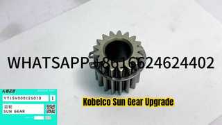KBZE Ersatz-Kobelco YT15V00012S010 Achsantriebs-Sonnenrad, passend für SK70 SK75 SK80 Baggerfahrmotor