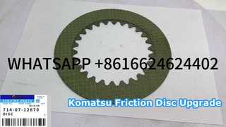 KBZE 714-07-12670 7140712670 REIBSCHEIBE IN OEM-QUALITÄT FÜR KOMATSU WA200 WA250 WA300 WA320 WA380 WA4