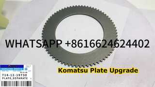7141219730 KOMATSU 714-12-19730 PLATTE; SPERATER FÜR WA300 WA320 WA350 WA380 WA400 WA420