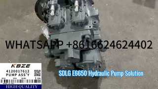 KBZE 4120017612 SDLG E6650 E6600 HYDRAULIKPUMPE HENGLI INLINE (V90N252DPHRE1_F1S7B1NGM-T4K2)