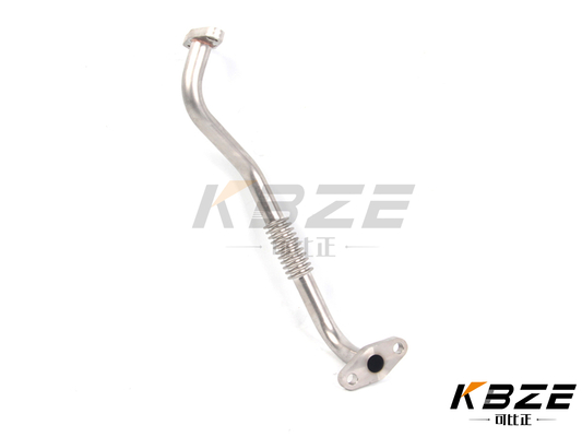 KOBELCO J05E S2410-72140 S241072140 TURBOCHARGER OIL RETURN PIPE/FEED TUBE REPLACEMENT FOR SK200-8 SK210-8 SK250-8