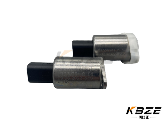 HIGH QUALITY P1020351 24V SOLENOID VALVE REPLACEMENT FOR EXCAVATOR