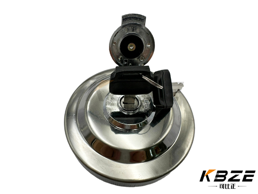 KOBELCO YN20P01034P2 FUEL TANK CAP/FUEL FILLER CAP WITH 2 KEY REPLACEMENT FOR EXCAVATOR SK-8