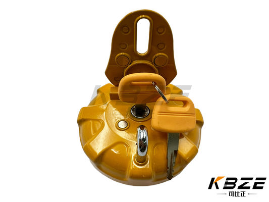 HIGH QUALITY KATO HD FUEL TANK CAP / FUEL FILLER CAP WITH 2 KEY REPLACEMENT FOR KATO EXCAVATOR