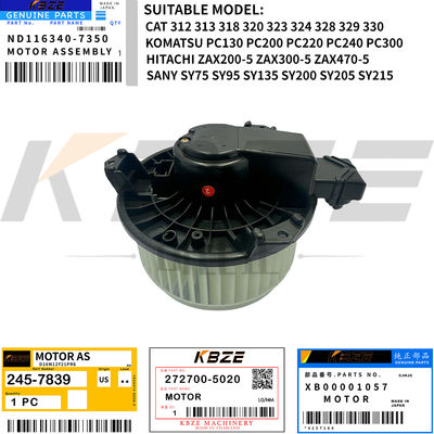 272700-5220 XB00001057  KOMATSU SANY HITACHI EXCAVATOR AIRCOND BLOWER MOTOR FOR E320D PC-8 ZAX200-5G SY75 SY135 SY215C