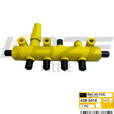  320D 323D EXCAVATOR 438-3416 RAIL AS-FUEL 320D 323D FITS C6.4 C6.6 ENGINE