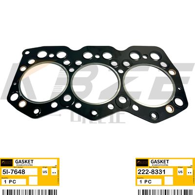 5I-7648 KBZE E320 EXCAVATOR HEAD GASKET CAT S6K 3066 ENGINE 222-8331 FOR E318 E319 E323
