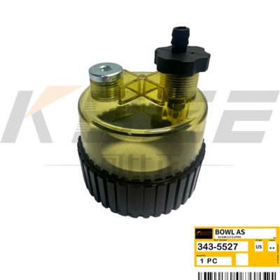 3435527 343-5527 OIL WATER SEPERATOR BOWL FOR CAT E320C 345C E365C E390D EXCAVATOR