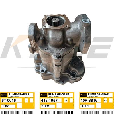 KBZE 6T-0016 4181957 10R3816 NEW GEAR PUMP ASSY FITS  D6H D7H TRACK TYPE TRACTOR