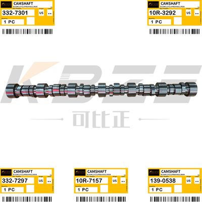 KBZE 332-7297 139-0538 CAT 3406E C15 C18 ENGINE 10R-7157 332-7301 10R3292 CAMSHAFT FOR 651B 657E 772