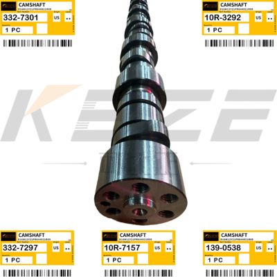 KBZE 332-7297 139-0538 CAT 3406E C15 C18 ENGINE 10R-7157 332-7301 10R3292 CAMSHAFT FOR 651B 657E 772
