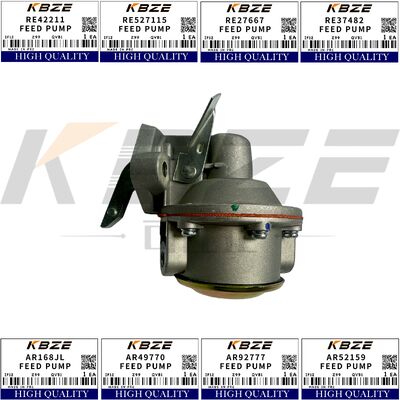 KBZE AR168JL RE42211 RE37482 JOHN DEERE ENGINE RE27667 RE527115 DD13483 FEED PUMP 180 290 490 590 690 790