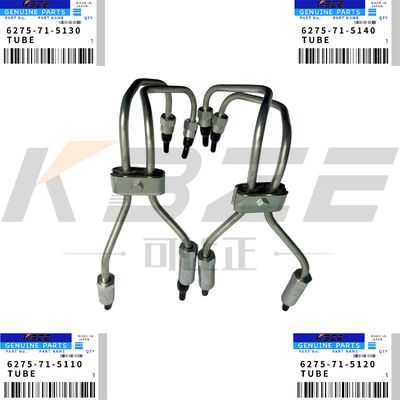 KBZE OEM PC70-8 PC138USLC-10 EXCAVATOR FUEL LINES 6275715110 6275715120 6275715130 6275715140 REPLACE FOR KOMATSU SAA4D95LE-6A/B
