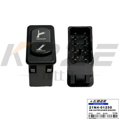 HYUNDAI R140W-7 R170W-7 R200W-7 WHEEL EXCAVATOR 21N4-01250 KBZE BRAND ROCKER SWITCH FITS HYUNDAI