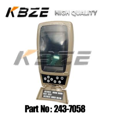 MONITOR PANEL KBZE 243-7058 FOR CAT 312C, 315C, 318C, 320C, 322C, 325C, 330C, M313C, M315C RELIABLE REPLACEMENT PART 