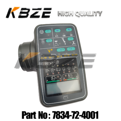 7834-72-4001 KBZE TO QUALITY INSTRUMENT PANEL MONITOR DISPLAY KOMATSU  FOR PC250-6 PC300-6 PC400