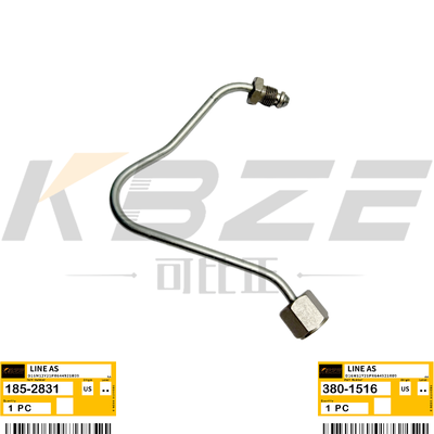 KBZE BRAND 185-2831 CAT 3406 ENGINE 380-1516 FUEL PIPE FOR D350 D400 E375L 5080 EQUIPMENT