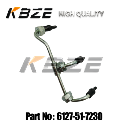 6127-51-7230 EXCAVATOR FUEL LINE REPLACEMENT FITS KOMATSU D155A ENGINE SAA6D155E-4N