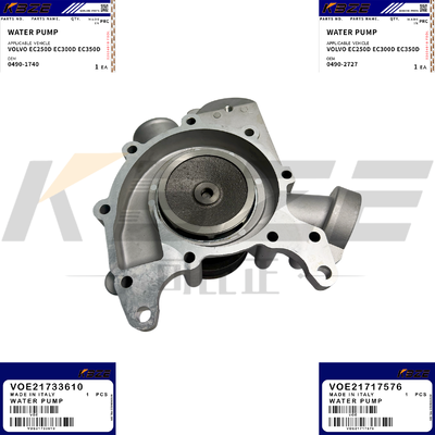 KBZE 21733610 VOL-VO D8K ENGINE DEUTZ TCD2013 WATER PUMP FOR EC250D EC300D EC350D G900B L110 L120