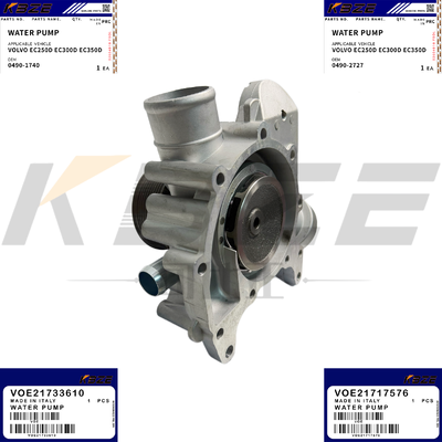 KBZE 21733610 VOL-VO D8K ENGINE DEUTZ TCD2013 WATER PUMP FOR EC250D EC300D EC350D G900B L110 L120