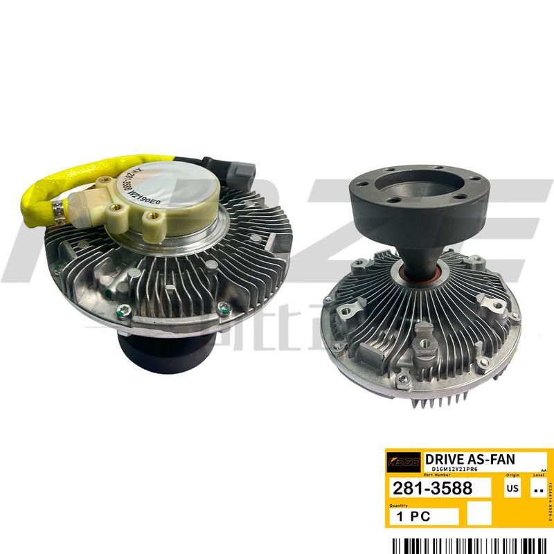 KBZE 281-3588 2813588 CAT 3066 C6.4 DRIVE AS-FAN FITS E320D E321D E323D EXCAVATOR