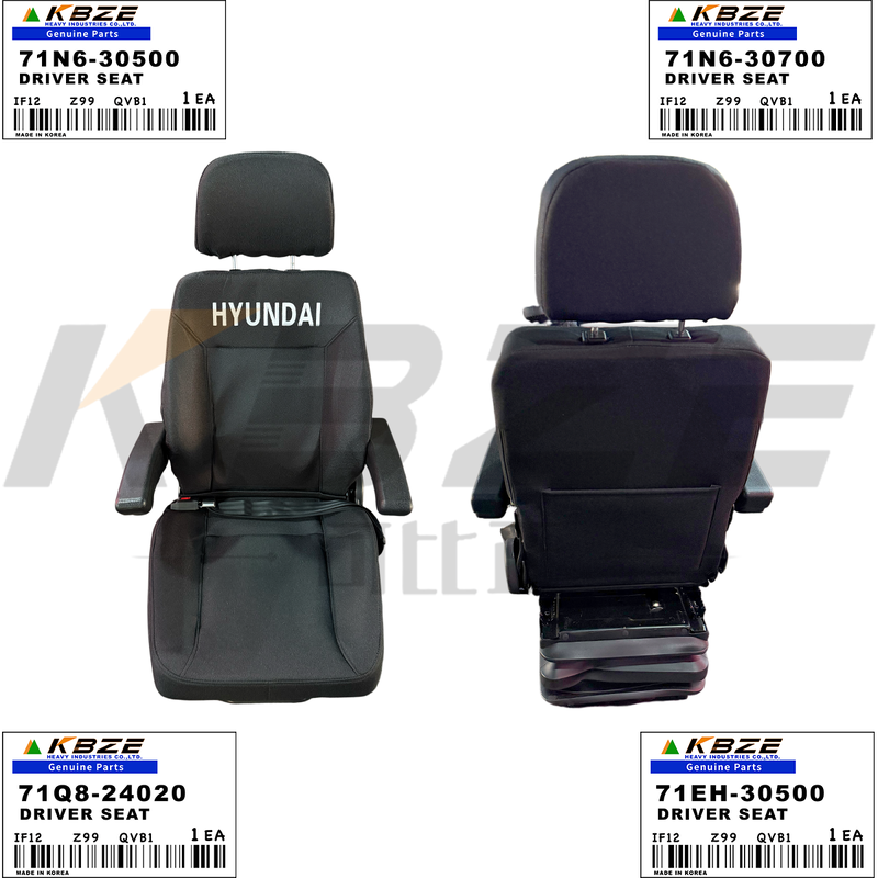 KBZE BRAND 71Q8-24020 71EH-30500 HYUNDAI 71N6-30500 71N6-30700 CABIN DRIVER SEAT FOR R210 R215 R220