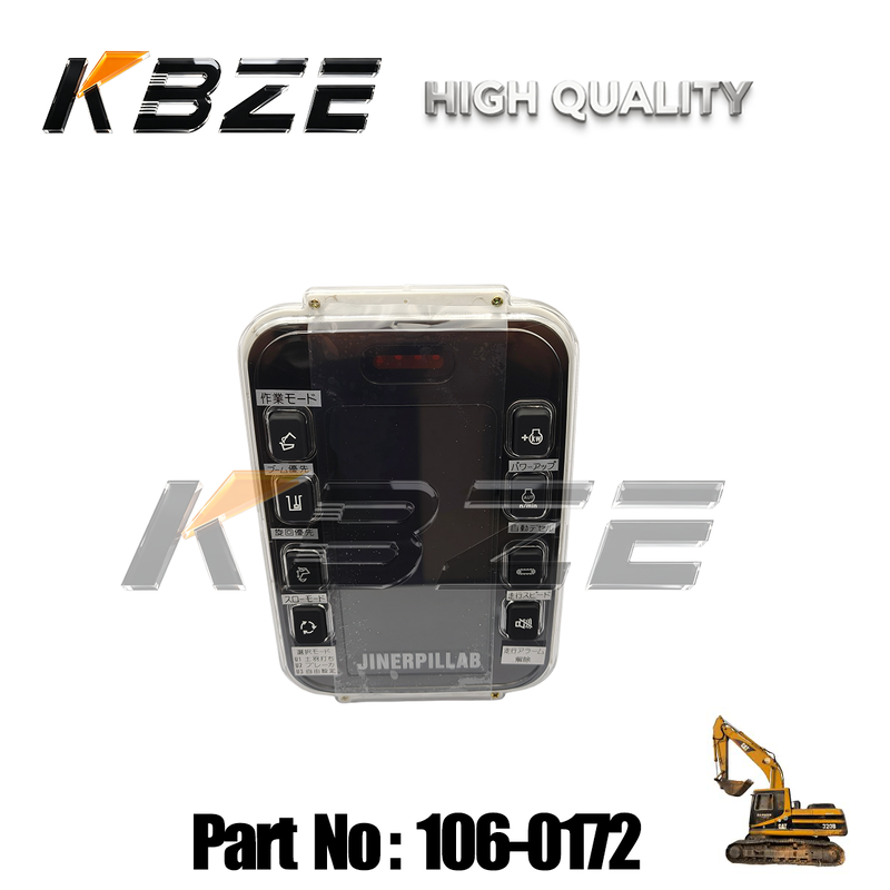 KBZE MONITOR PANEL 106-0172 FOR  EXCAVATOR E311B E312B E317B E320B E321B E322B E325B E330B E345B M325B W330B