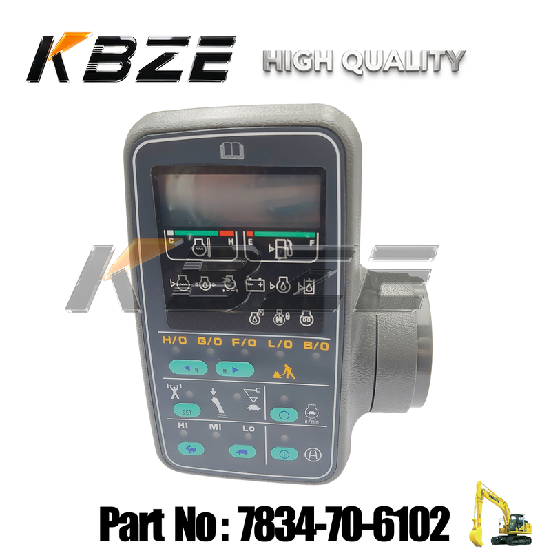 KBZE CAB DISPLAY SCREEN 7834-70-6102 DURABLE QUALITY KOMATSU FOR PC100-6 PC230-6 PC250-6 PC300-6 PC400