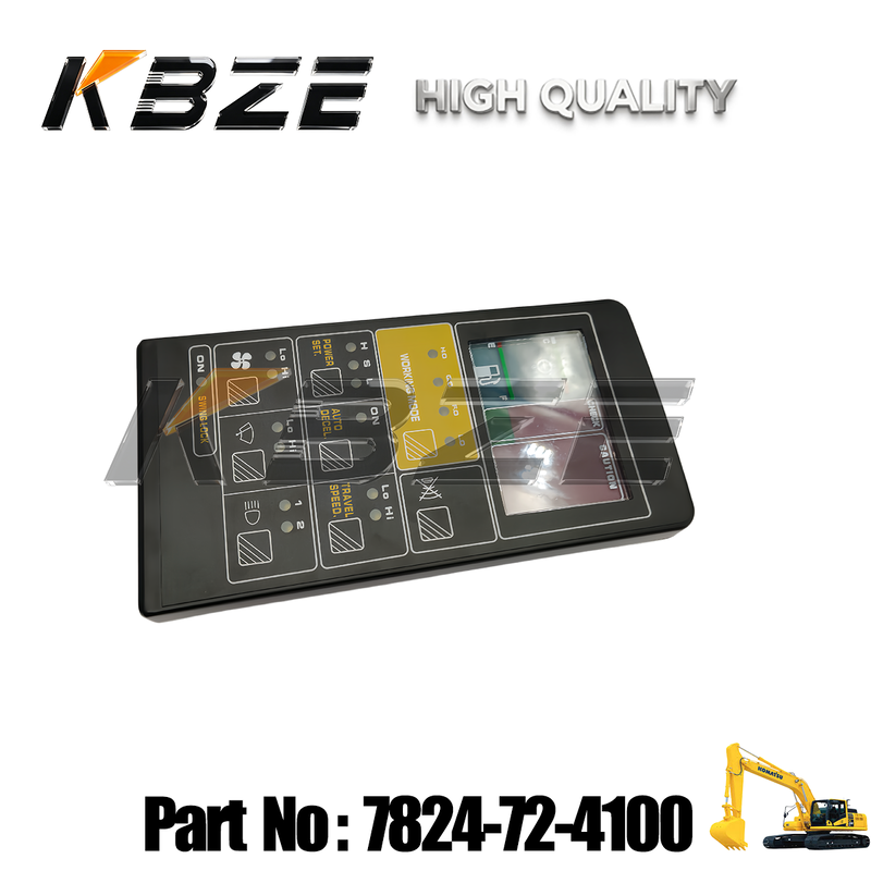 KBZE DURABLE QUALITY 7824-72-4100 FOR KOMATSU  EXCAVATOR GAUGE PANEL REPLACEMENT PC210-5 PC220-5 PC300-5 PC410-5