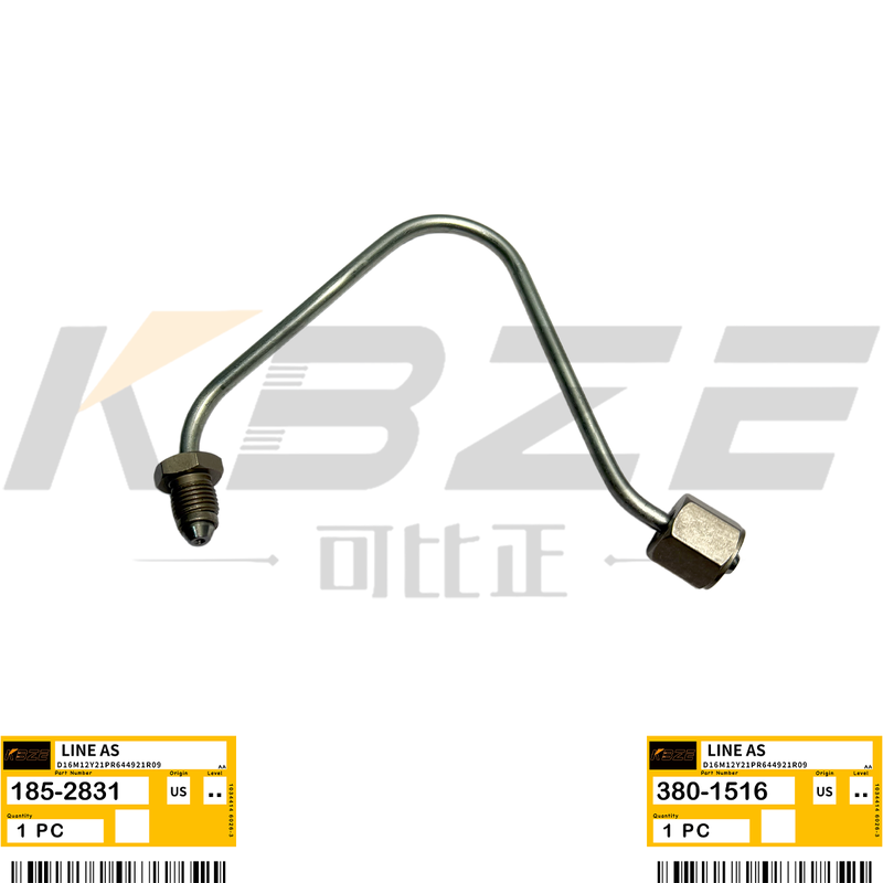 KBZE BRAND 185-2831 CAT 3406 ENGINE 380-1516 FUEL PIPE FOR D350 D400 E375L 5080 EQUIPMENT
