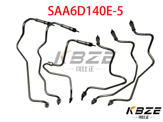 SAA6D140E-5 MOTOR HÖHLEN Druck Brennstoffspritzer Rohr-SET für KOMATSU Bagger