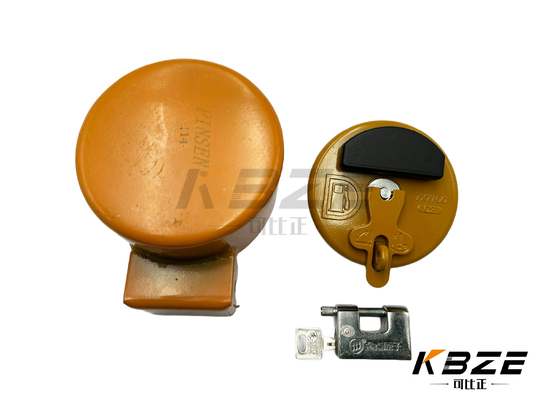 C-A-T Φ123MM HÖCHES QUALITÄTS EXTRA Anti-Diebstahl Treibstoffbehälter Kappe / Treibstofffüllkappe mit 2 Schlüssel Ersatz für C-A-T Bagger