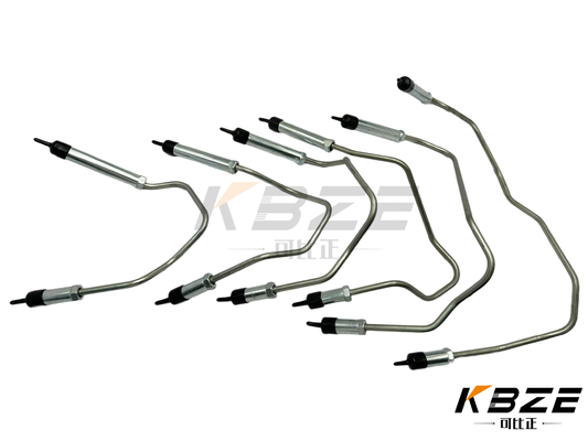 PC200-6 6D95 MOTOR HÖCHDruck-Kraftstoffspritzer Rohr-SET für KOMATSU Bagger