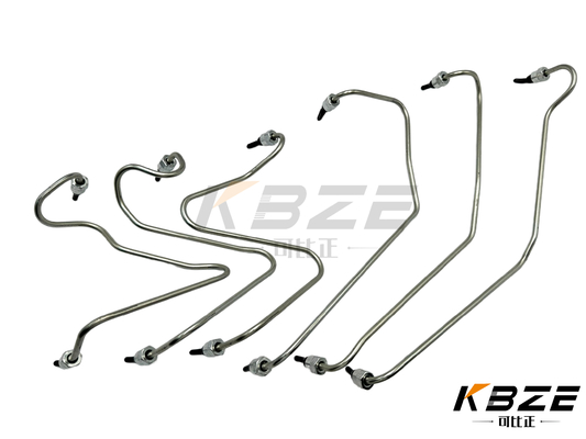 SAA6D114 MOTOR HÖCHDruck-Kraftstoffeinspritzer Rohr-Set für KOMATSU Bagger