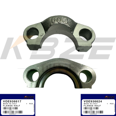 936617 VOLVO VOE936617 HYDRAULIK-SCHLAUCHANSCHLUSS FLANSCHHÄLFTE FÜR EC180 EC200 EC300 EC380 EC480 EC700