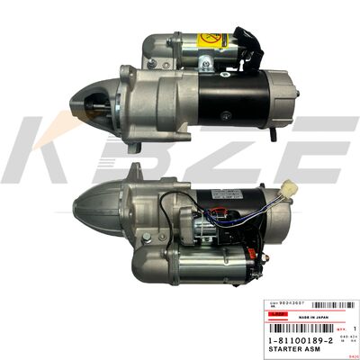 KBZE 1-81100189-2 1-81100189-0 HITACHI EX200-1 4.5KW 11T 24V Startermotor für ISUZU 6BD1
