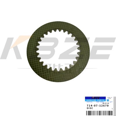 KBZE 714-07-12670 7140712670 OEM QUALITY FRICTION DISC für KOMATSU WA200 WA250 WA300 WA320 WA380 WA400 WA450 WA480 HM250 HM300 HM400